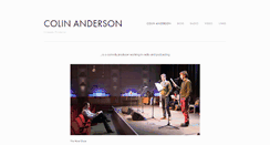 Desktop Screenshot of colinanderson.info